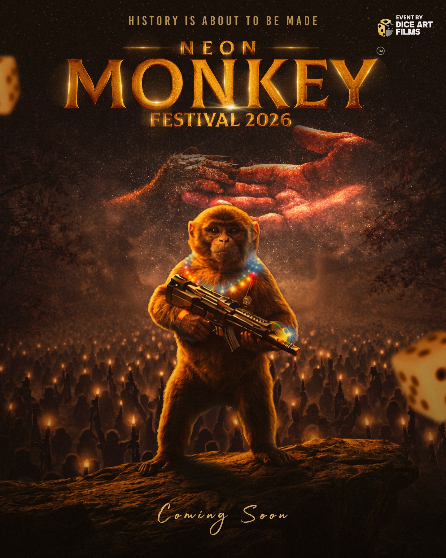 Neon Monkey Fest 1 Main Poster